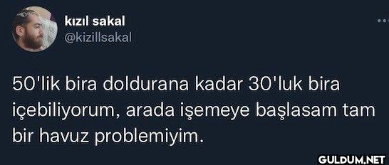 50'lik bira doldurana...