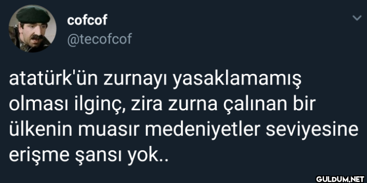 atatürk'ün zurnayı...