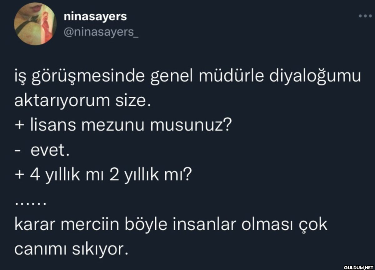 iş görüşmesinde genel...