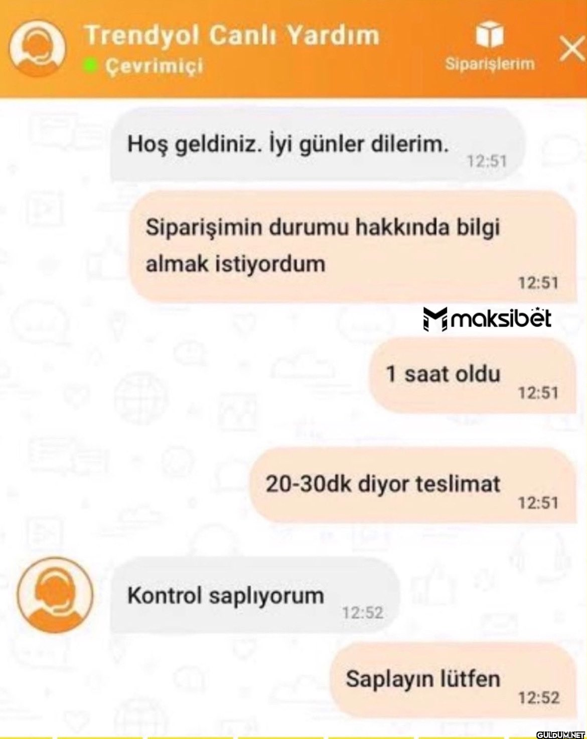 Trendyol Canlı Yardım...