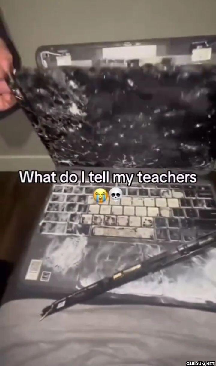 What do I tell my teachers