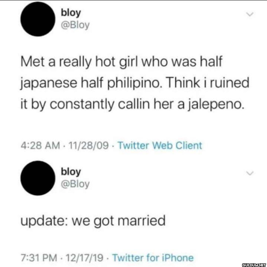 Met a really hot girl who...