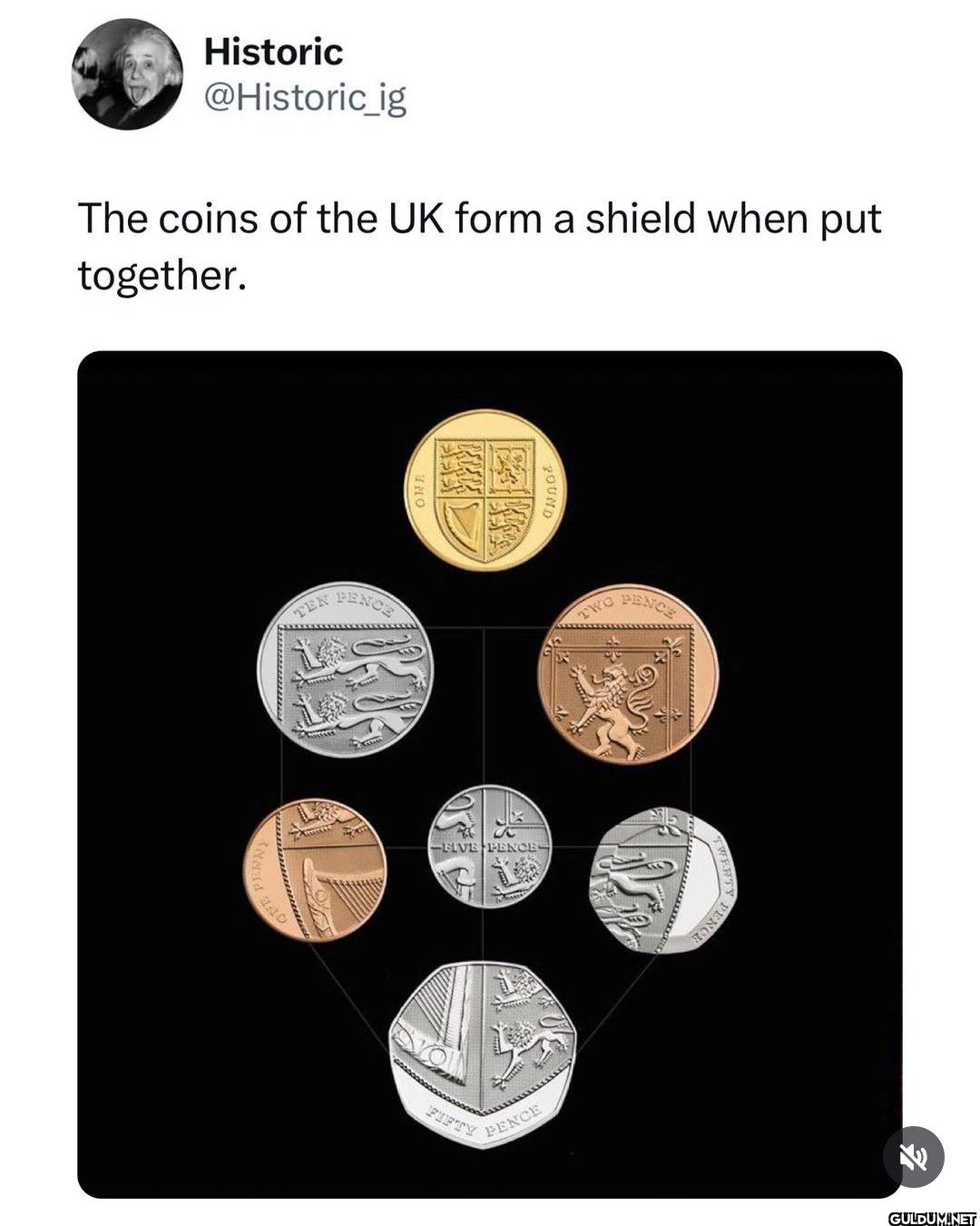The coins of the UK form a...