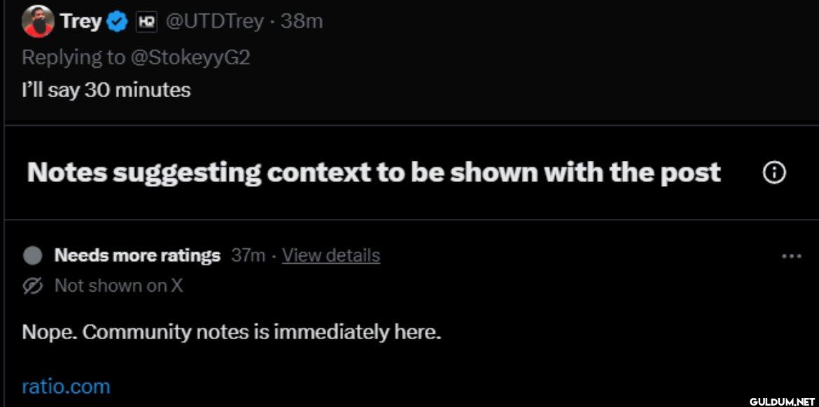 Community Notes does not...