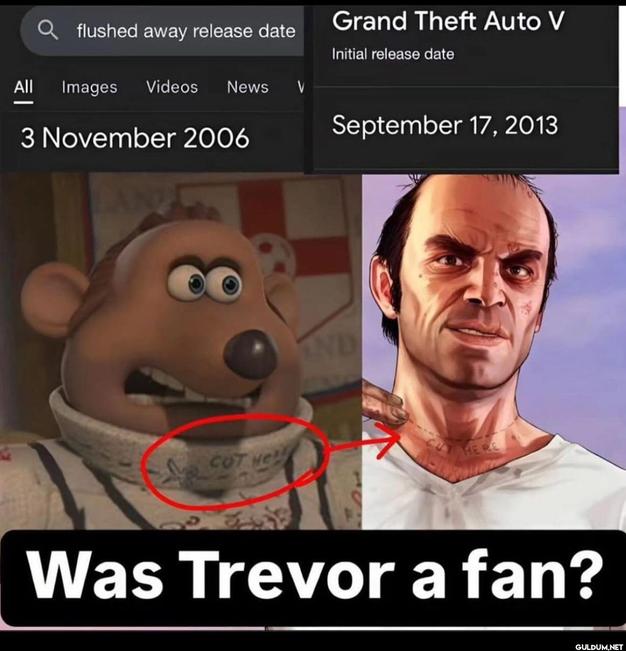 flushed away release date...