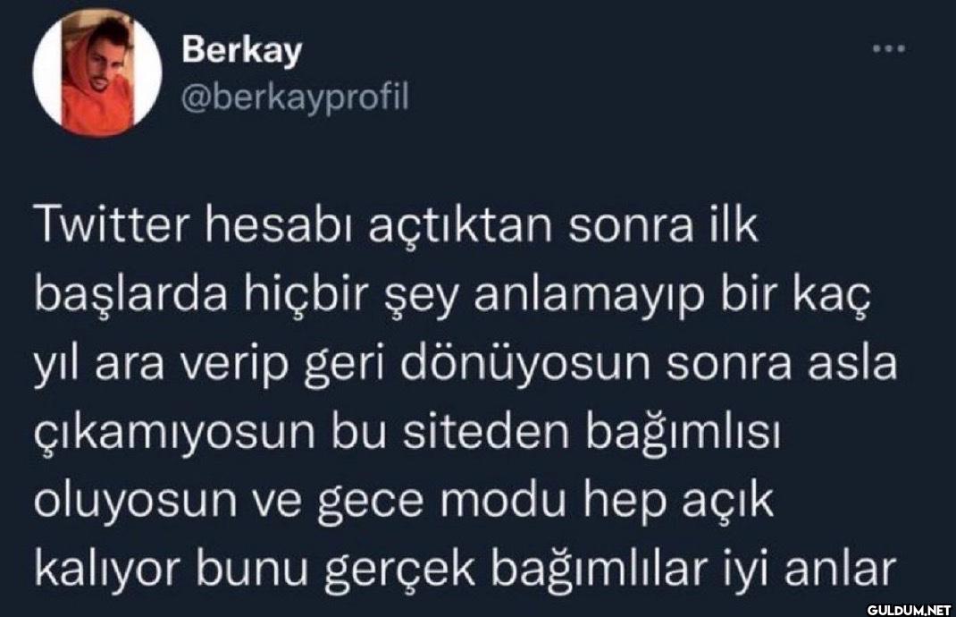 Twitter hesabı açtıktan...