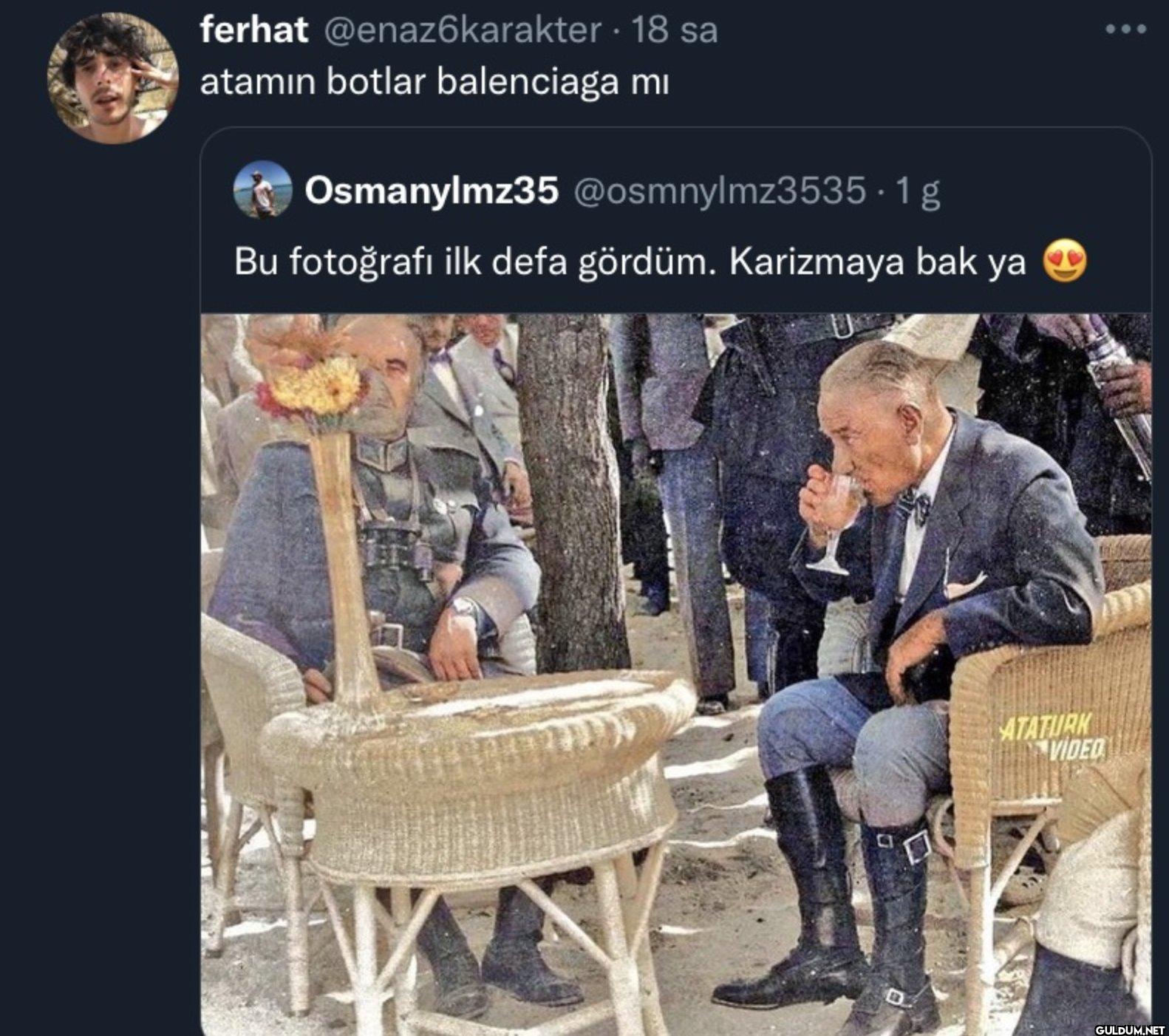 18 sa atamın botlar...