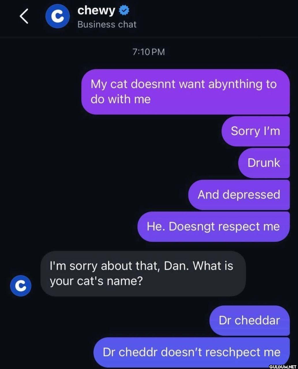 C chewy⭑ Business chat...