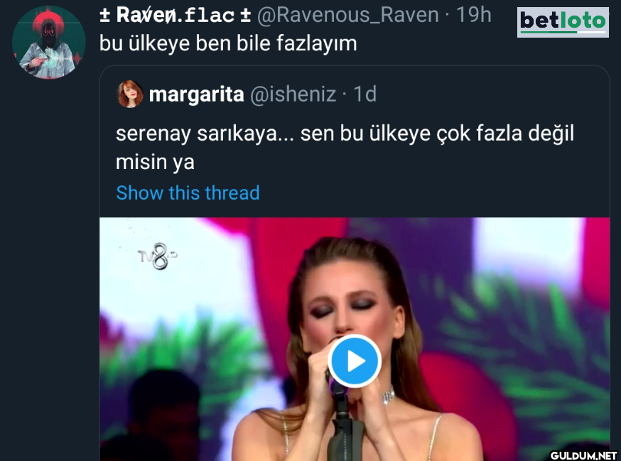 19h betloto bu ülkeye ben...