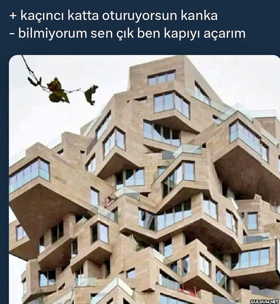 + kaçıncı katta...