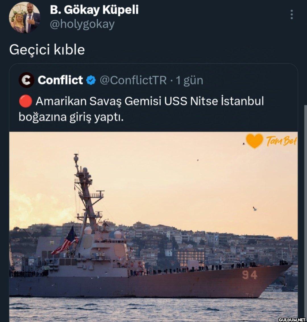 Geçici kıble C Conflict...