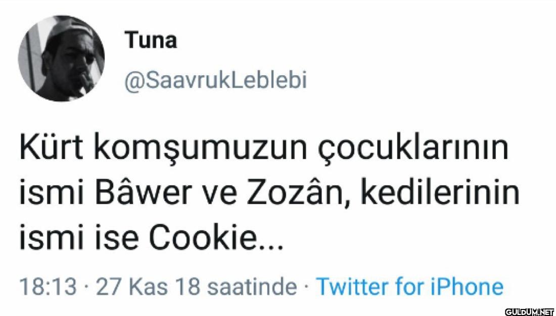 Kürt komşumuzun...