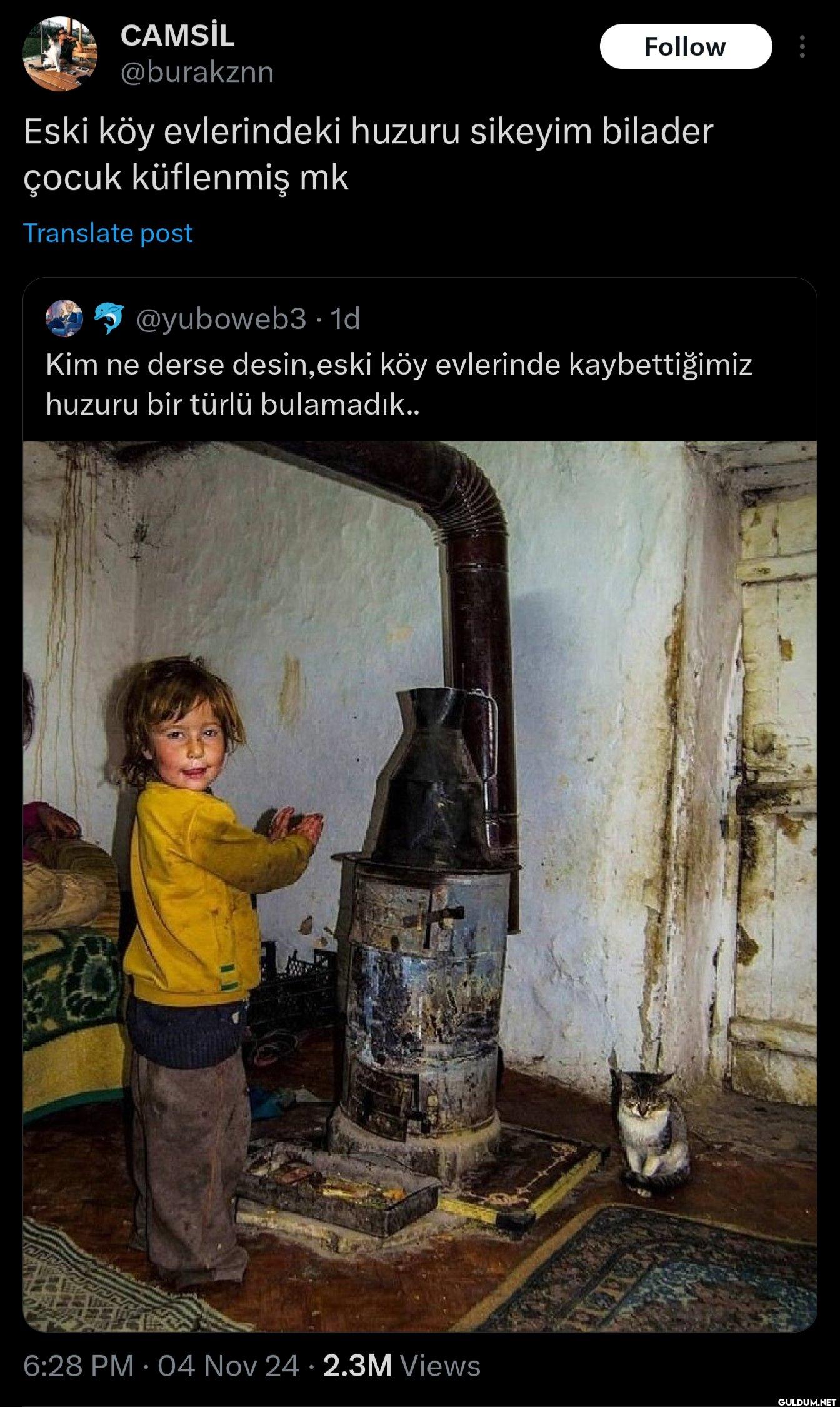 Follow Eski köy...