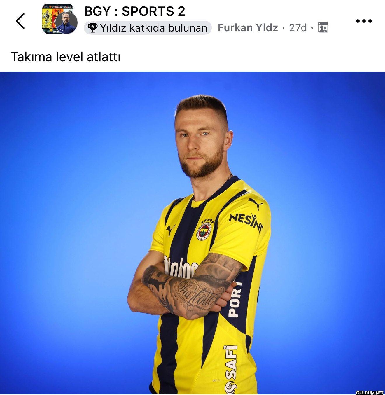 < BGY SPORTS 2 Yıldız...