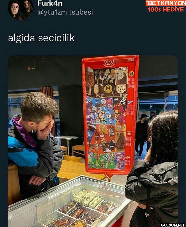 algida secicilik BETKANYON...