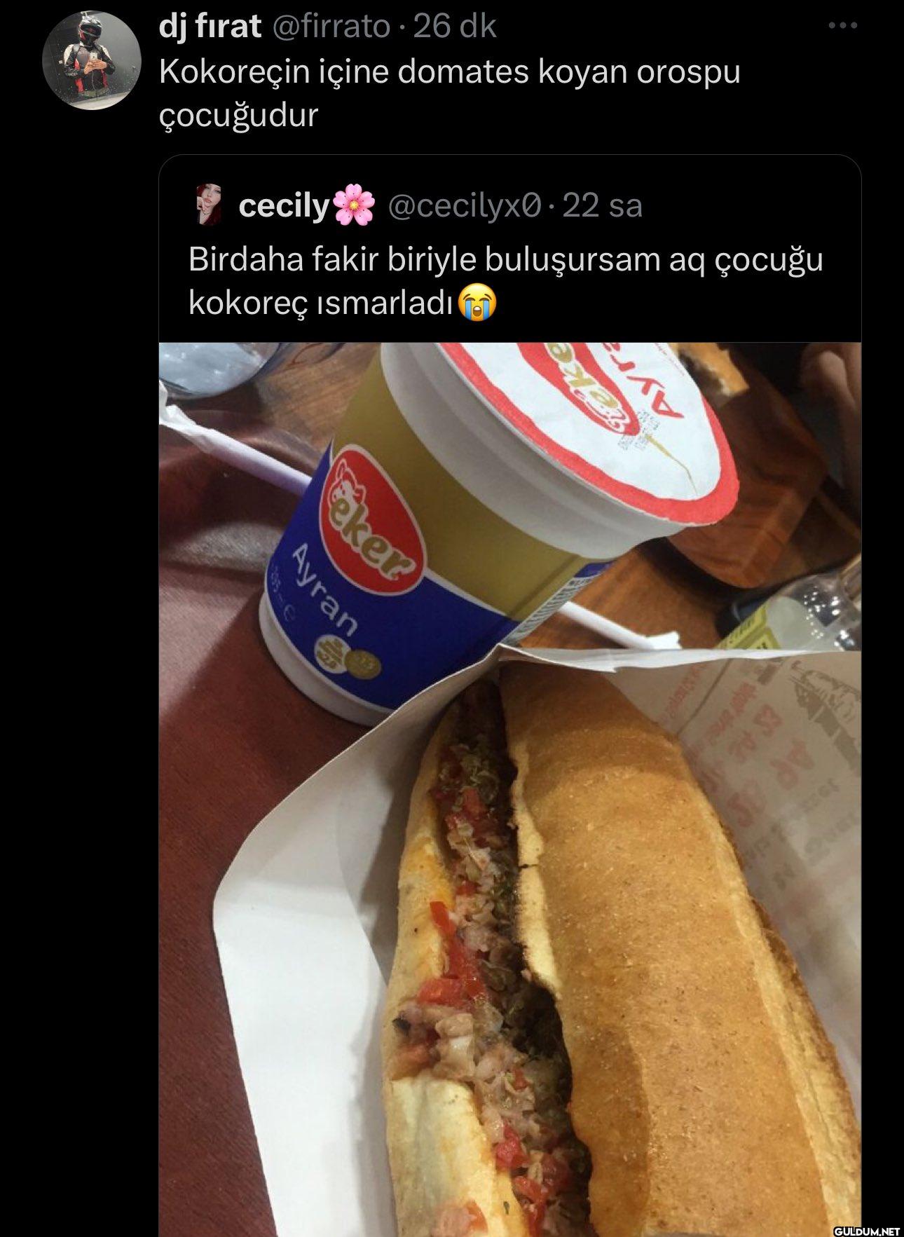 • 26 dk Kokoreçin içine...