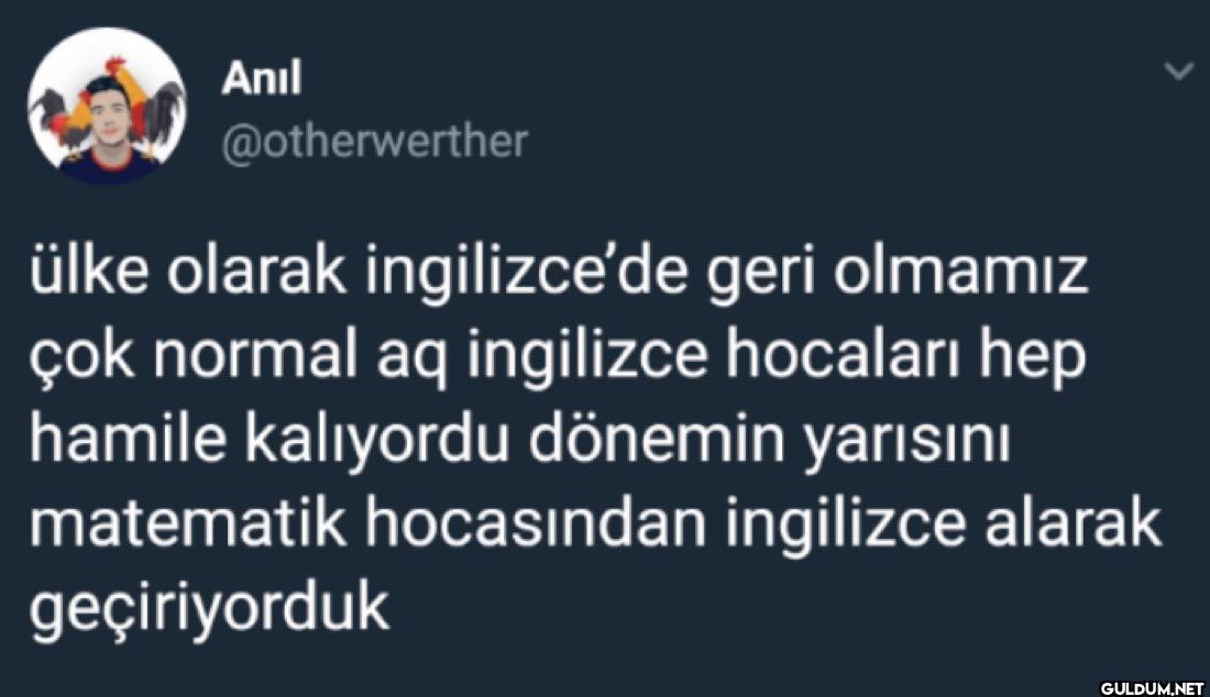 ülke olarak ingilizce'de...