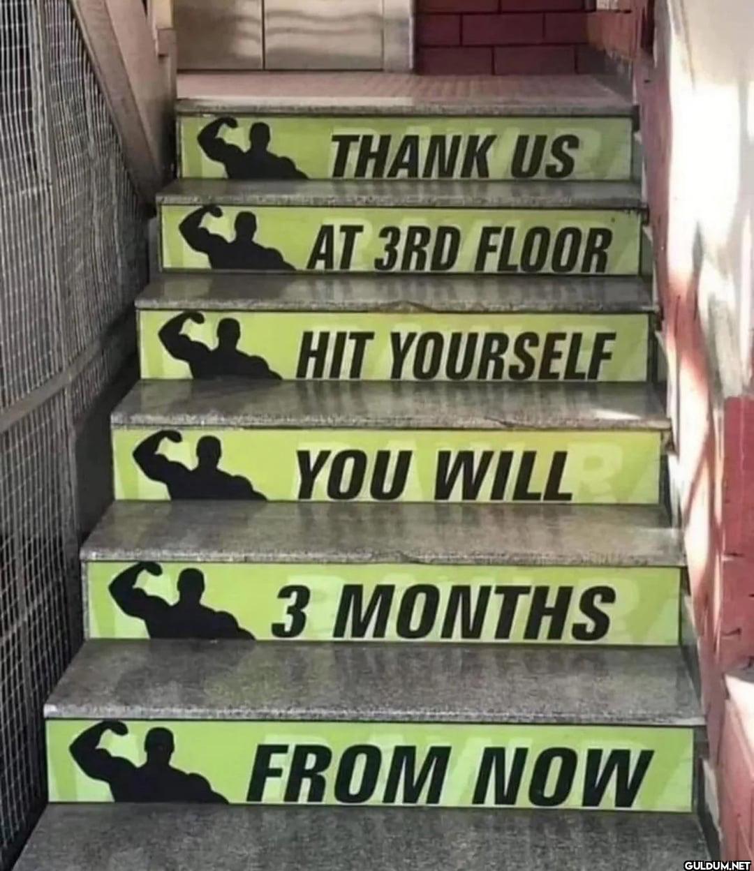 THANK US SAT 3RD FLOOR HIT...