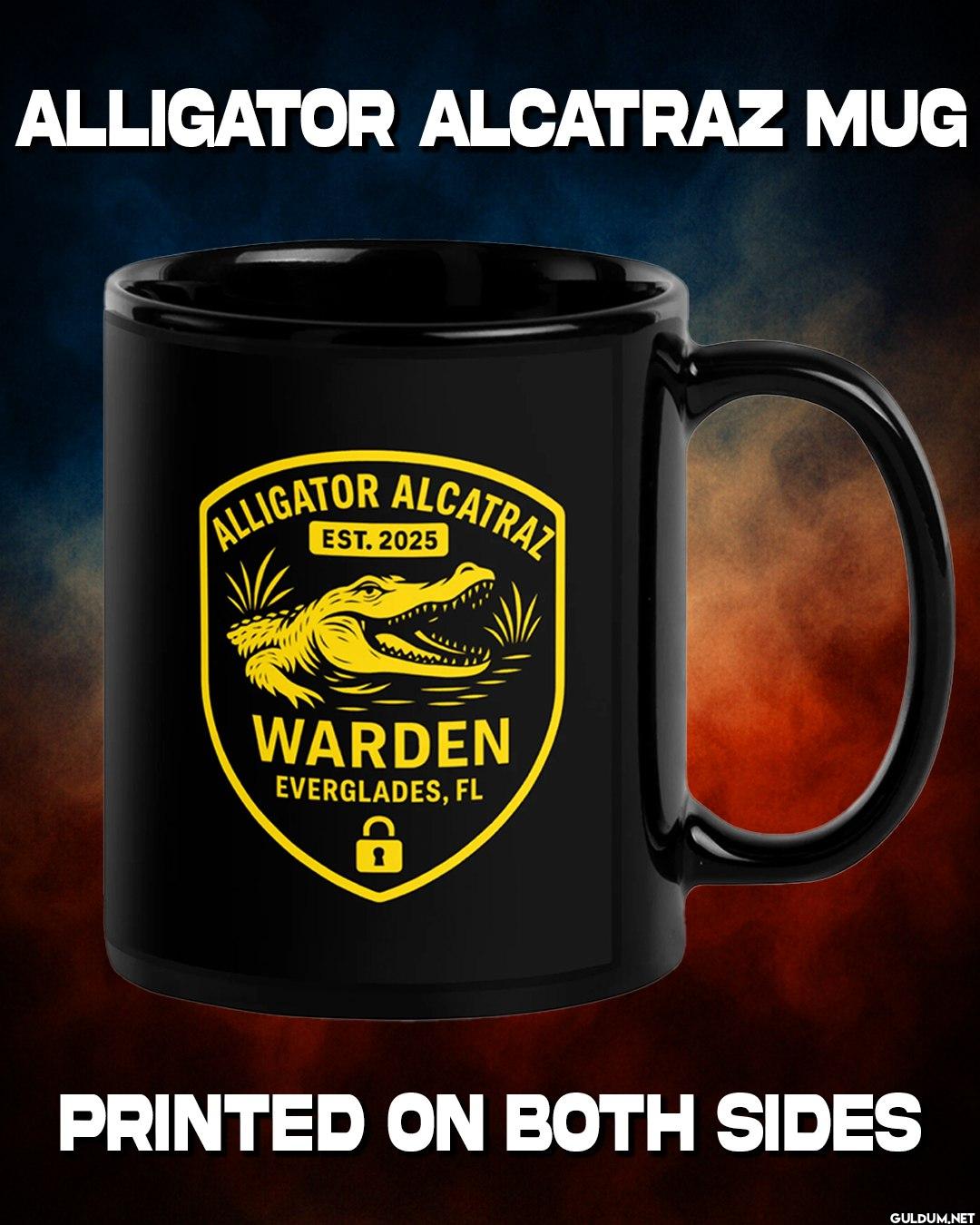 Alligator Alcatraz Mug  ...