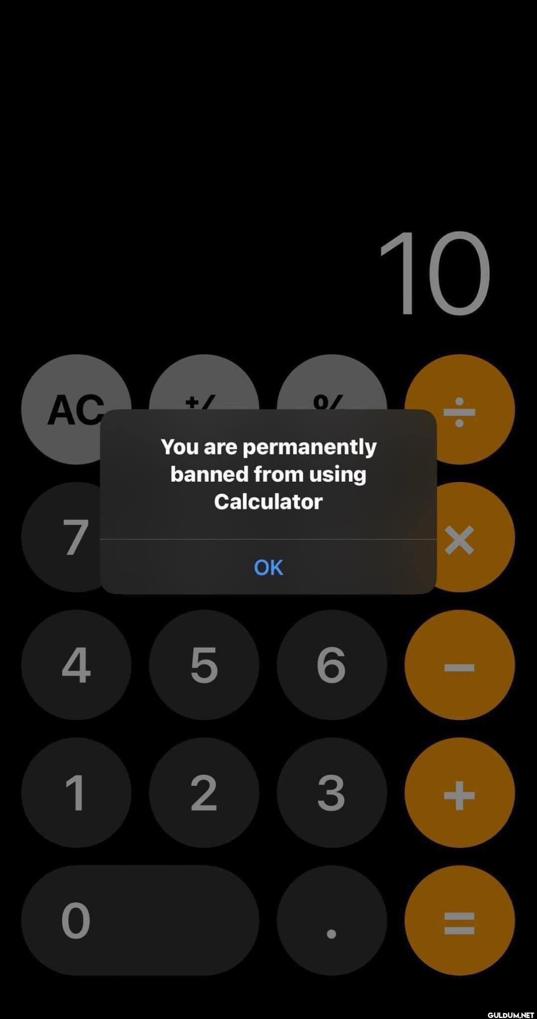 WTF ??    AC 01 You are...