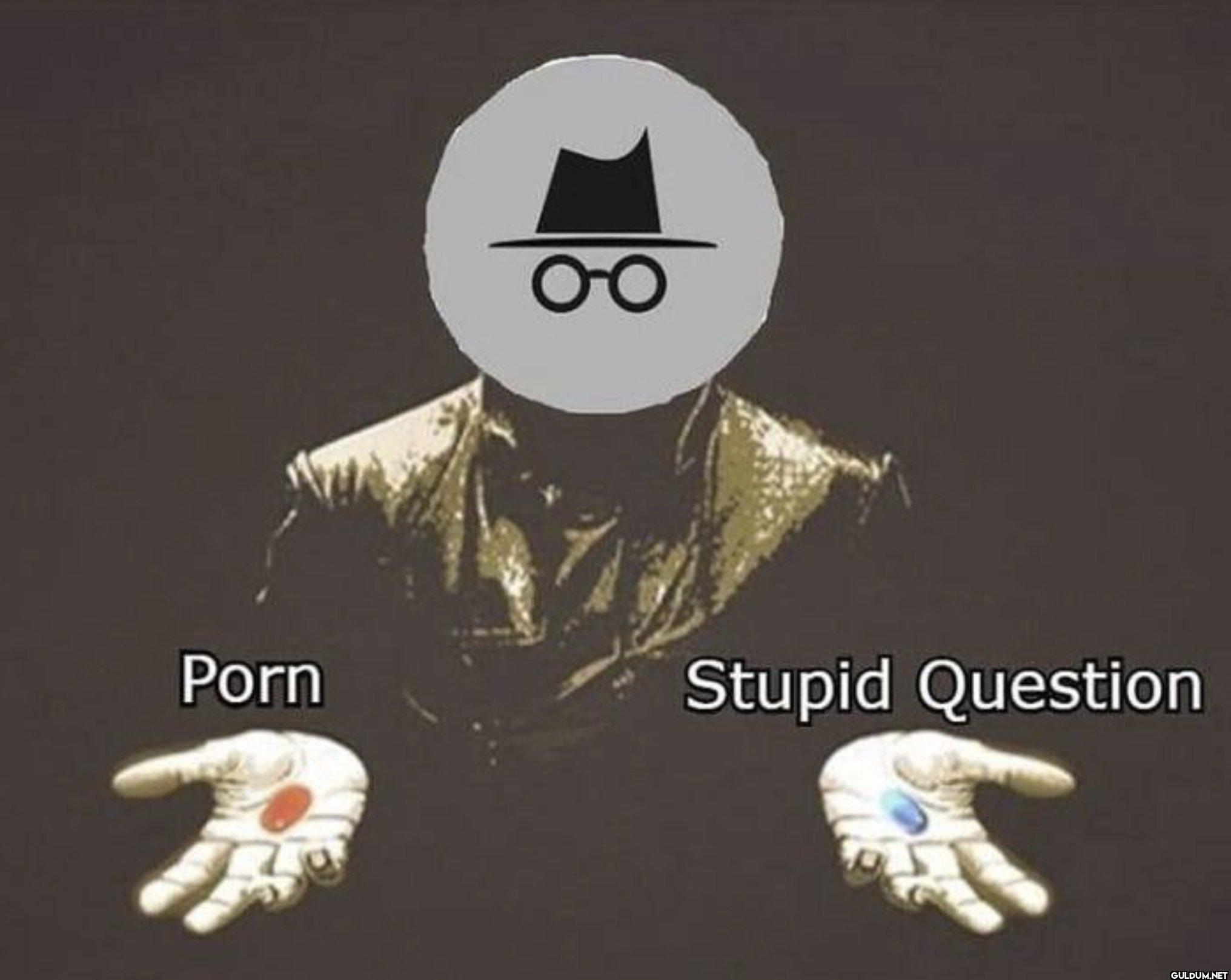 Me opening incognito mode ...