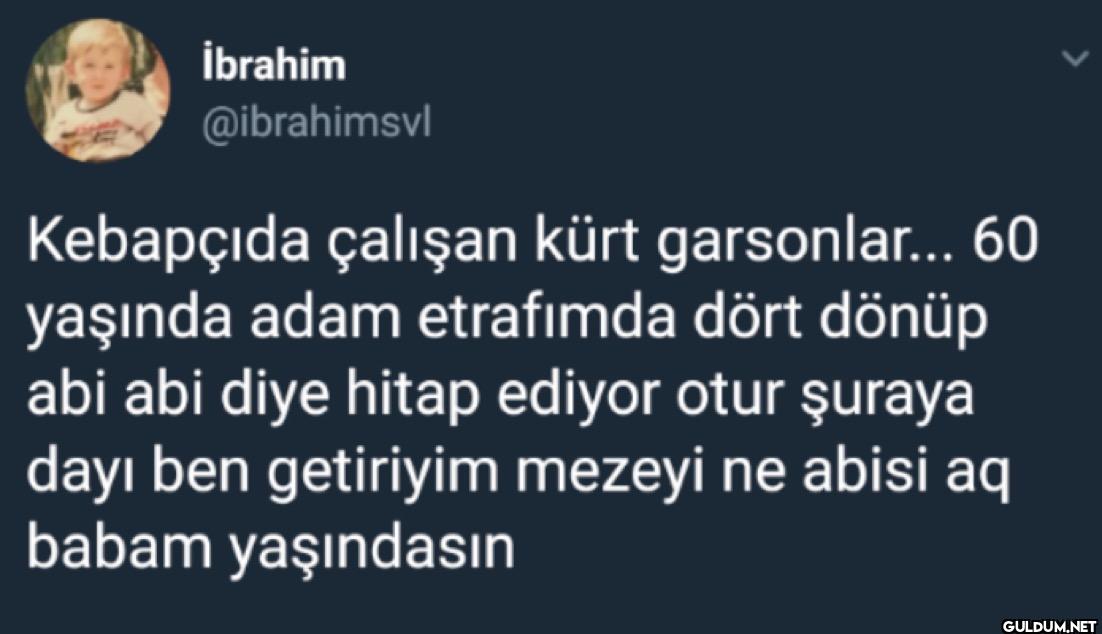 Kebapçıda çalışan kürt...