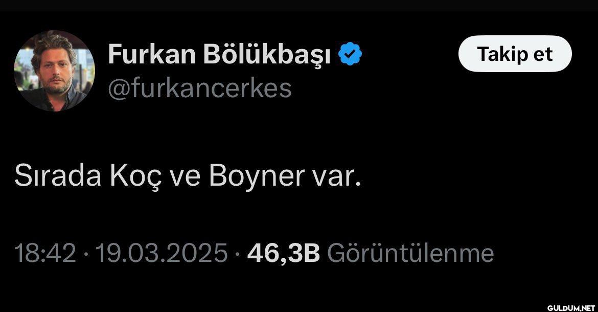 Biz Ali Koç'u...