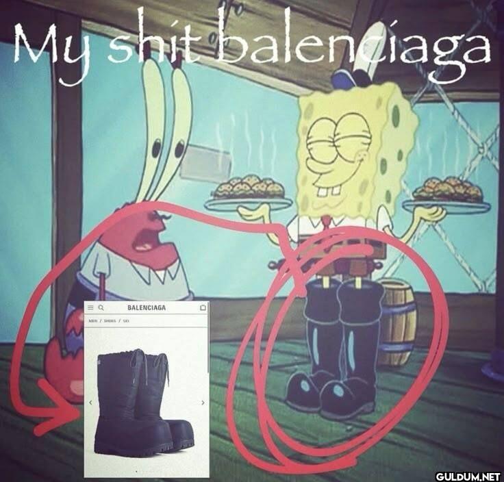 My shit balenciaga