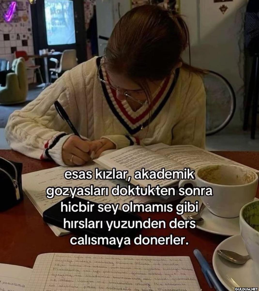 esas kızlar, akademik...