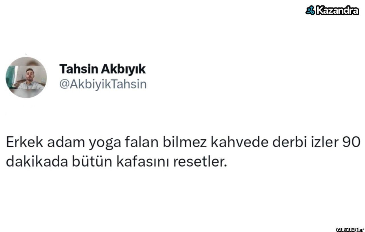 Kazandra Erkek adam yoga...