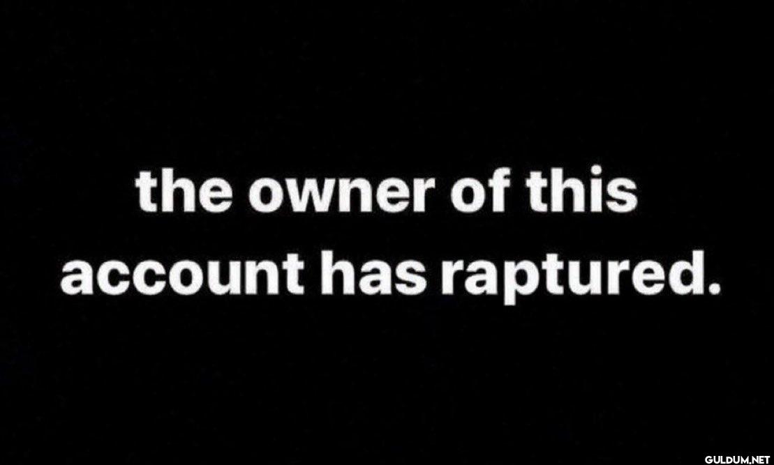the owner of this account...