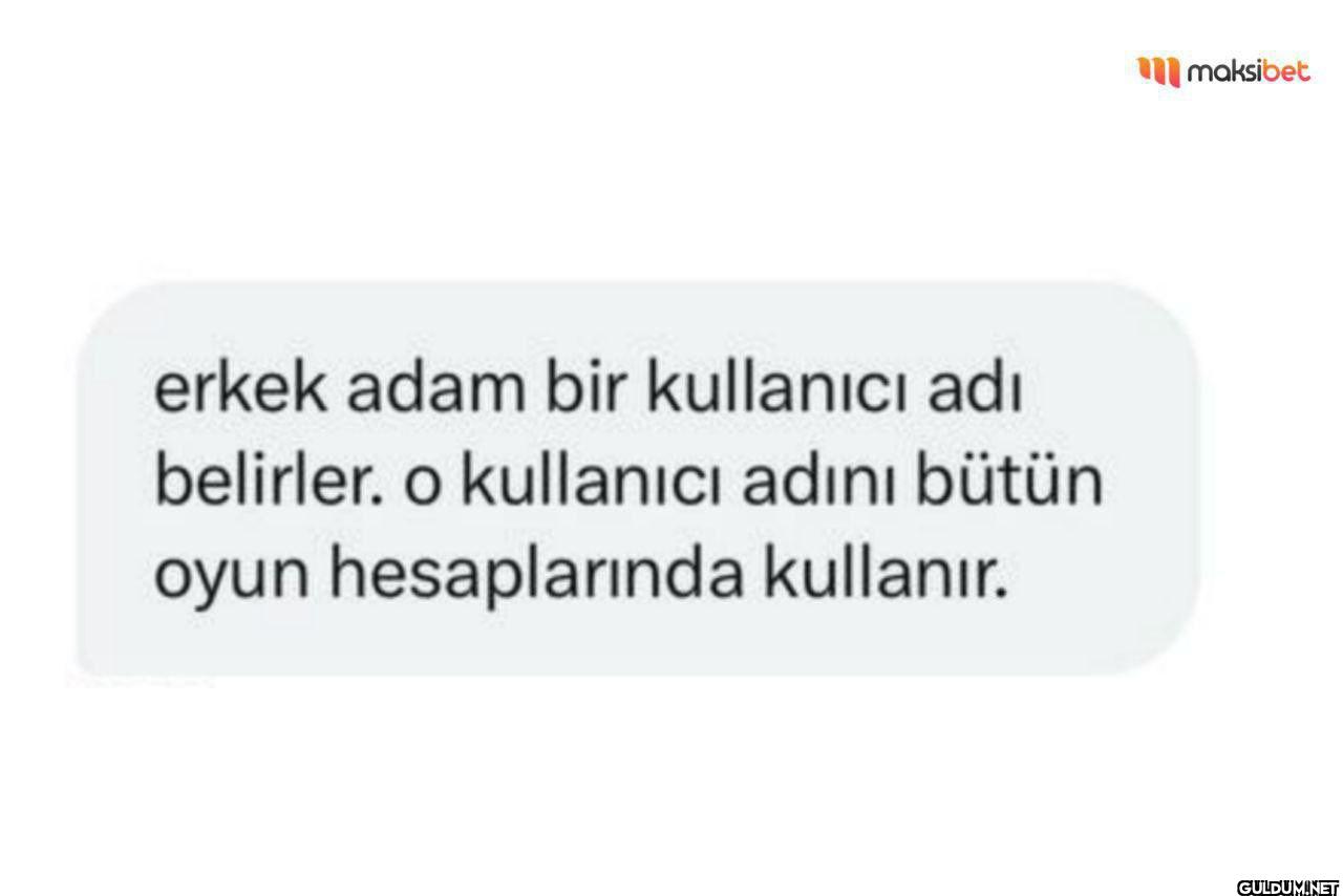 erkek adam bir kullanıcı...