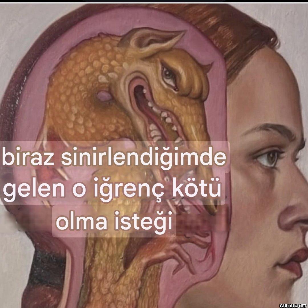 biraz sinirlendiğimde...