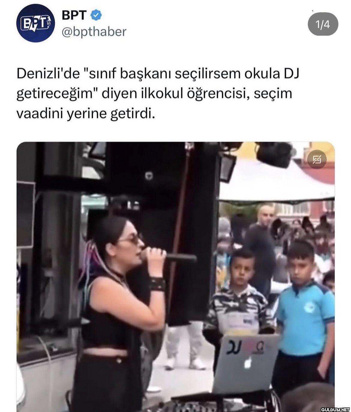 Denizli'de "sınıf başkanı...