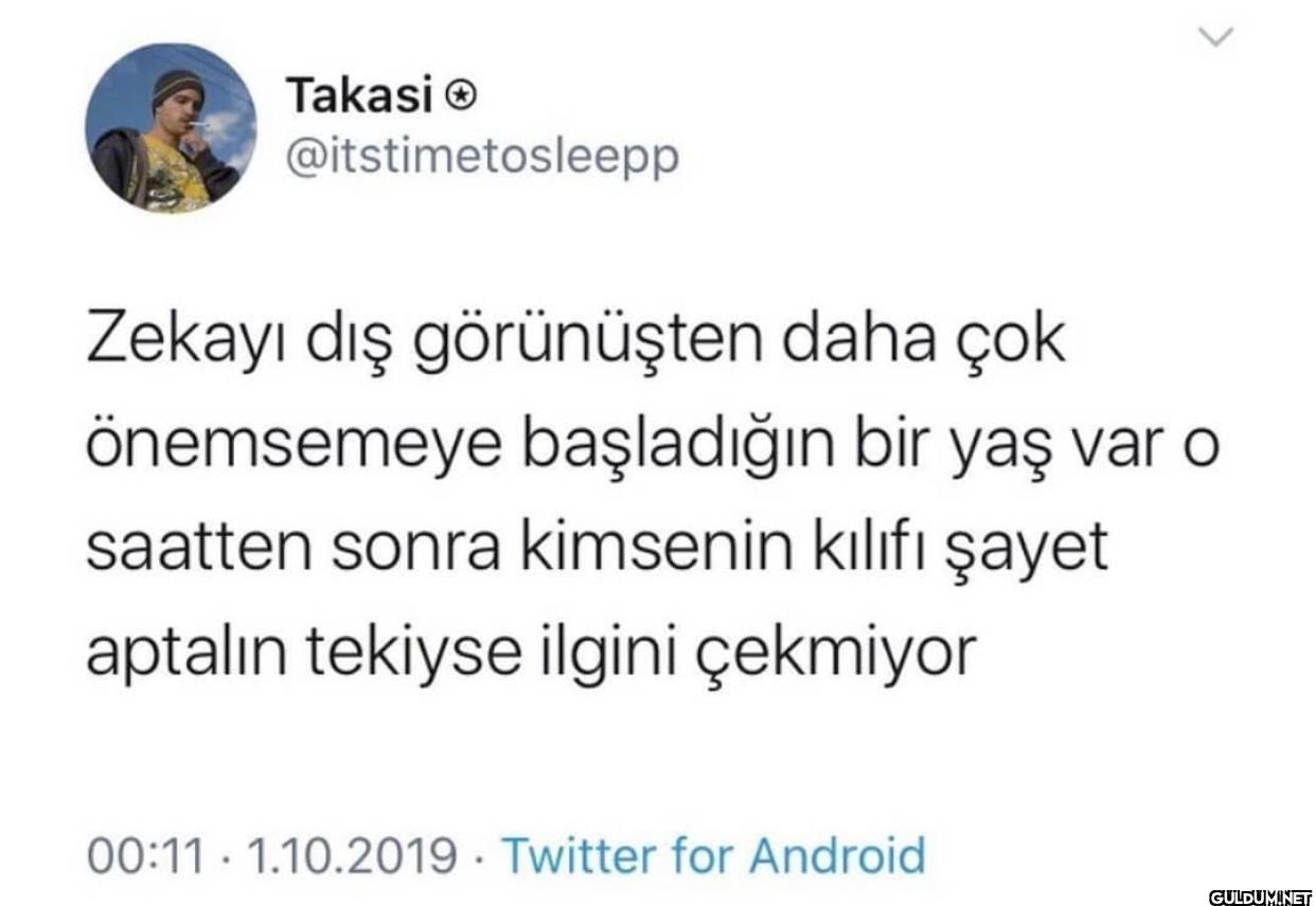 Zekayı dış görünüşten daha...