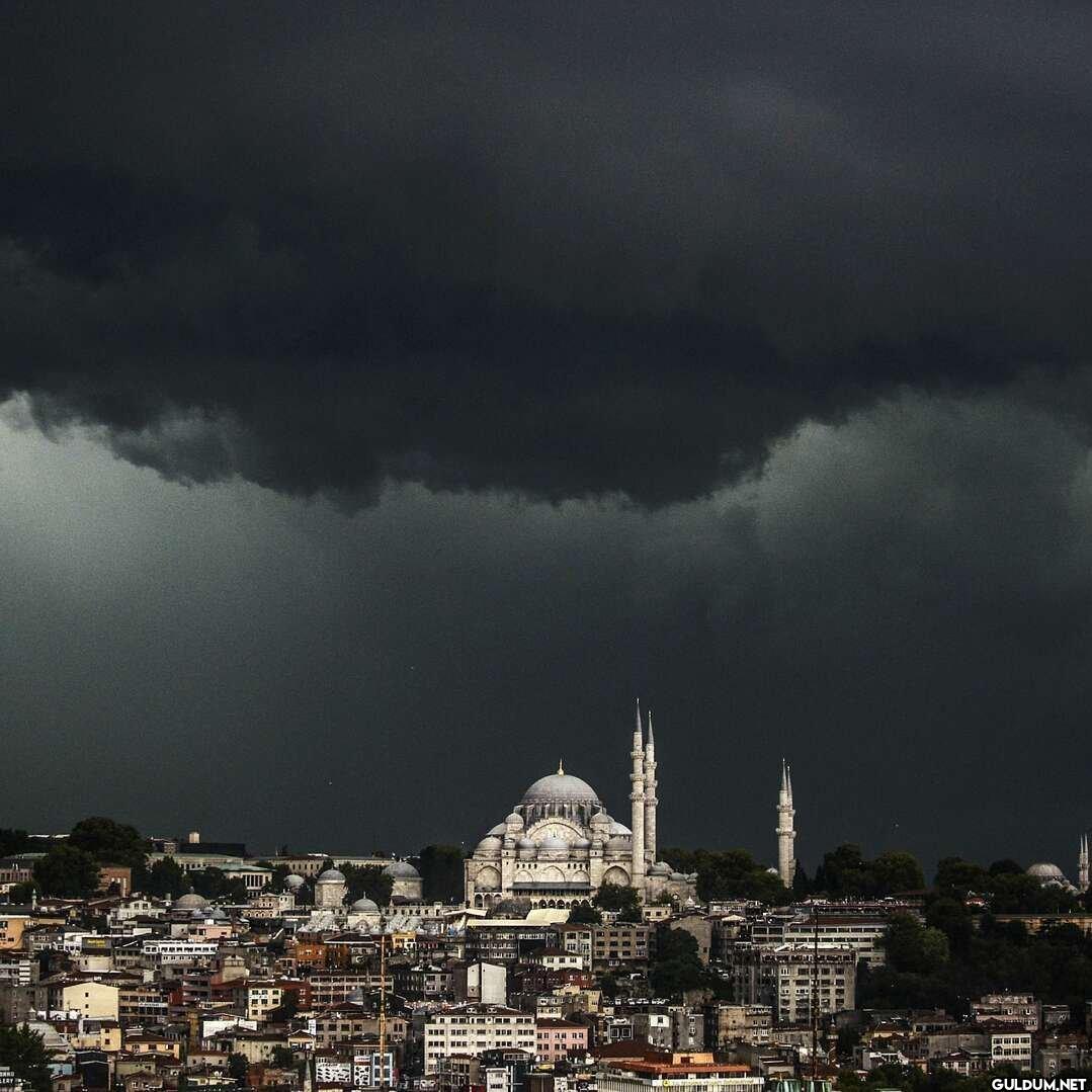 İstanbul için fırtına ve...