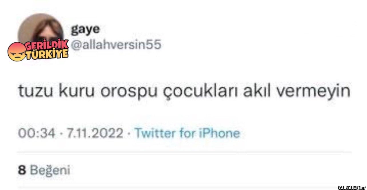 TÜRKİYE tuzu kuru orospu...