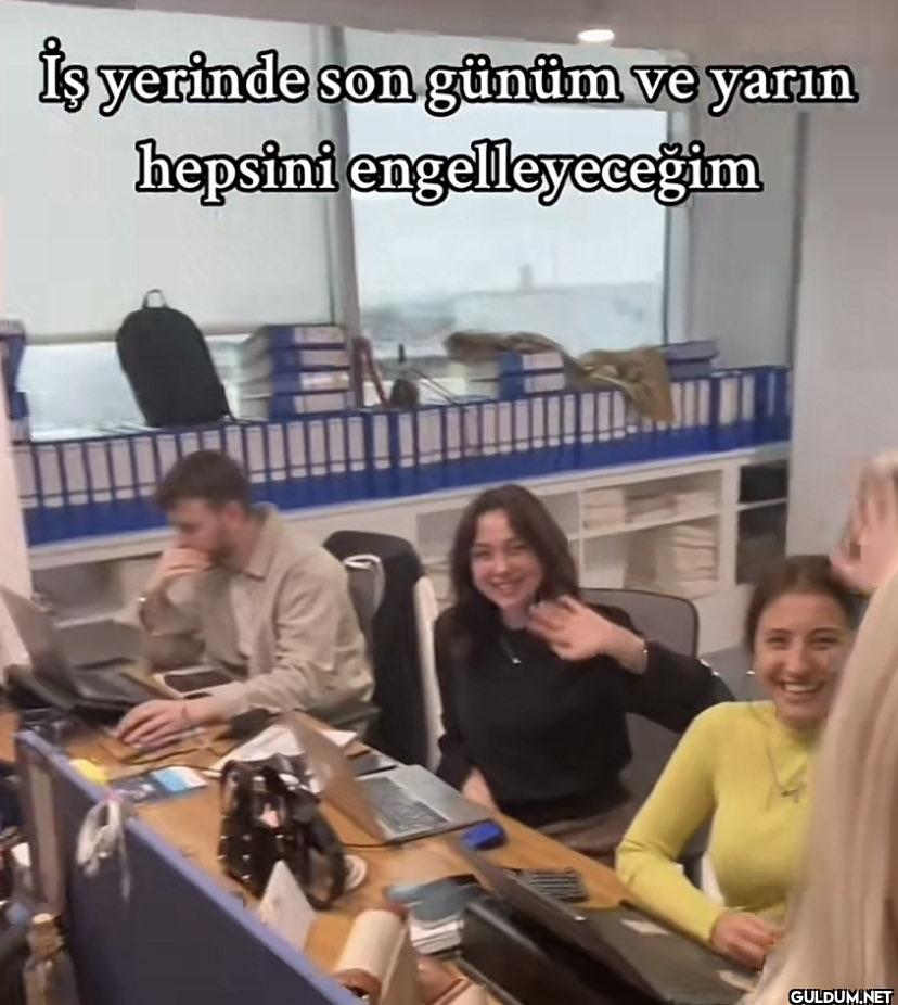 İş yerinde son günüm ve...