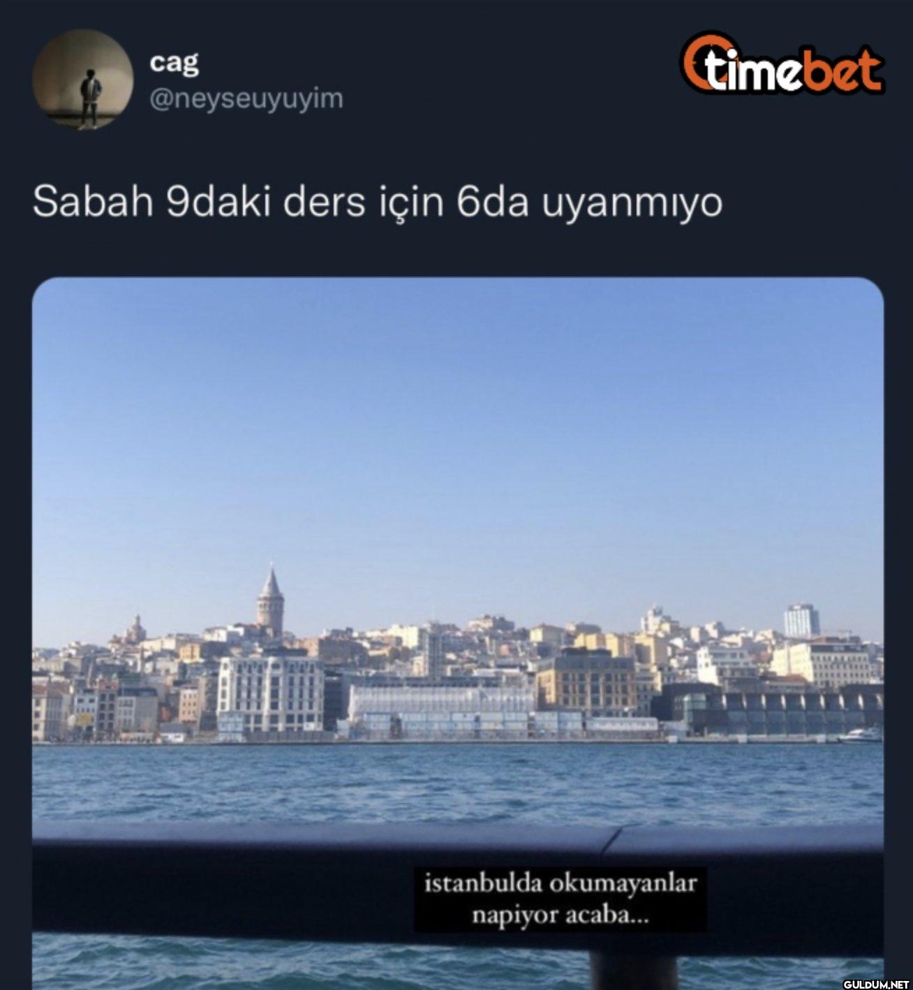 timebet Sabah 9daki ders...