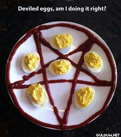 Deviled eggs, am I doing it right?