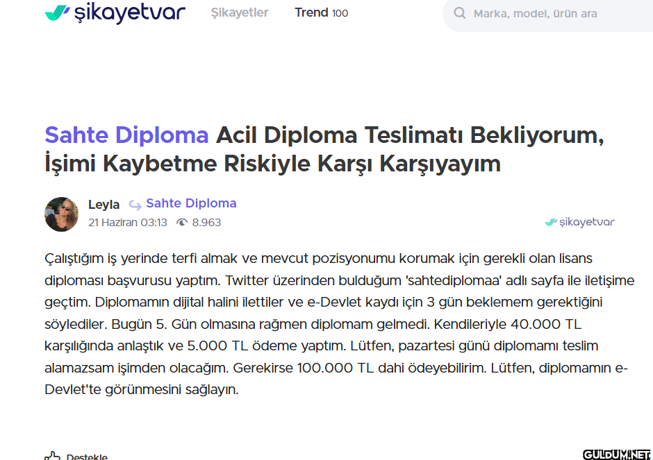 şu rezilliğe bak   ...