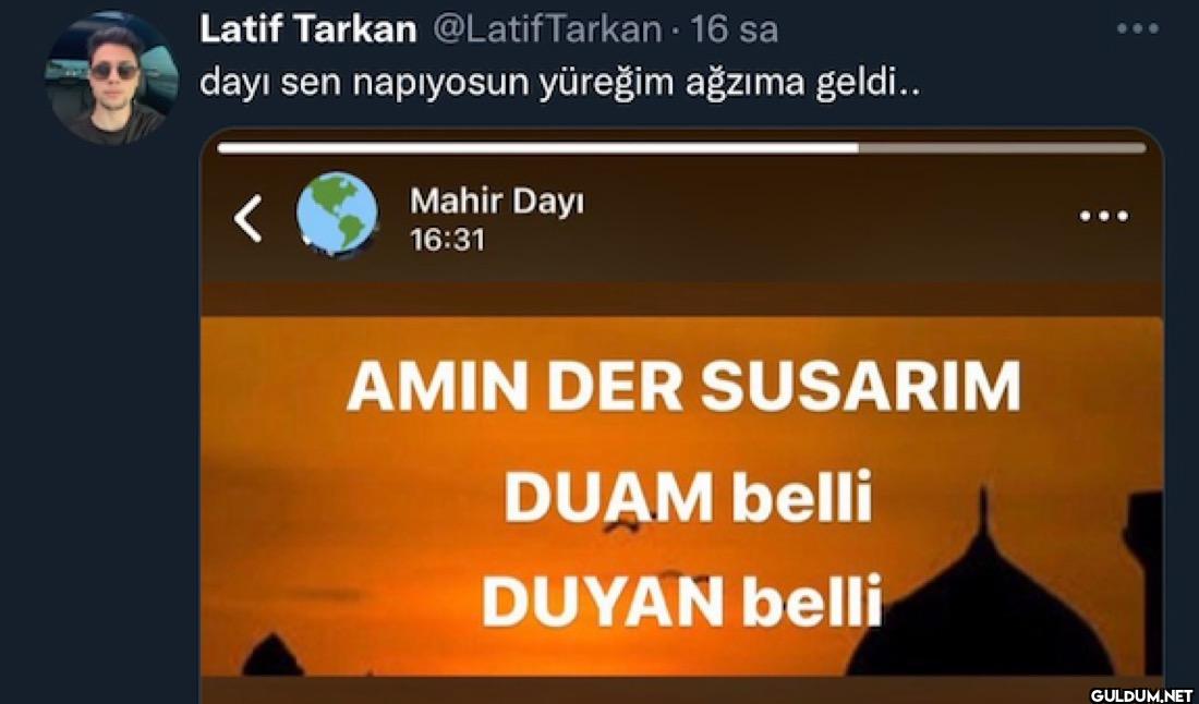 Tarkan - 16 sa dayı sen...