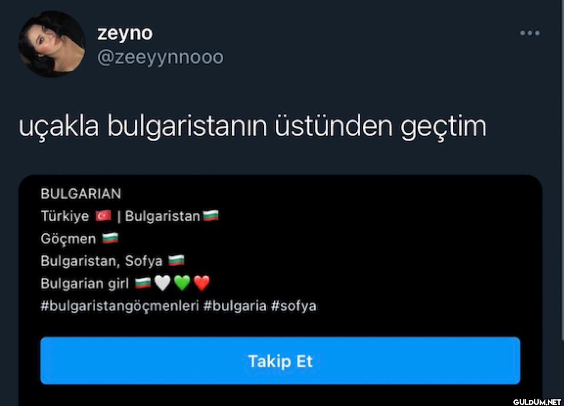 uçakla bulgaristanın...