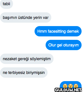 😯    tabii başımın üstünde...