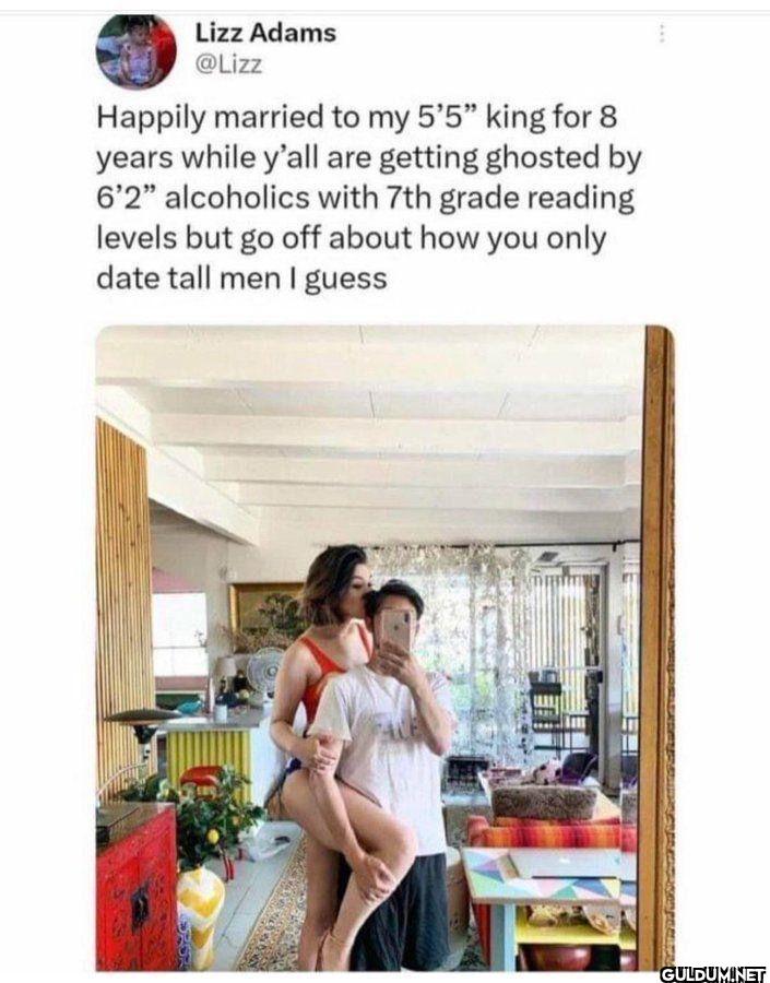 Happily married to my 5'5"...