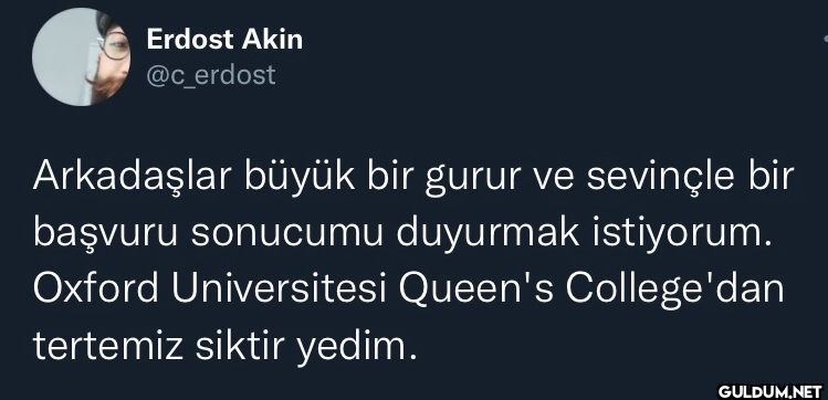 Arkadaşlar büyük bir gurur...