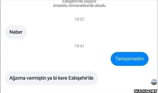 Bizim üni hayatı böyleydi ...
