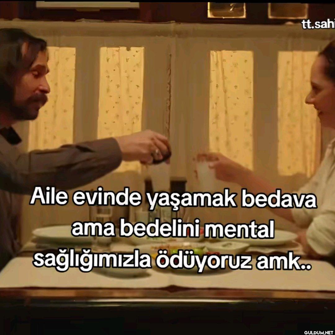 tt.sah Aile evinde yaşamak...