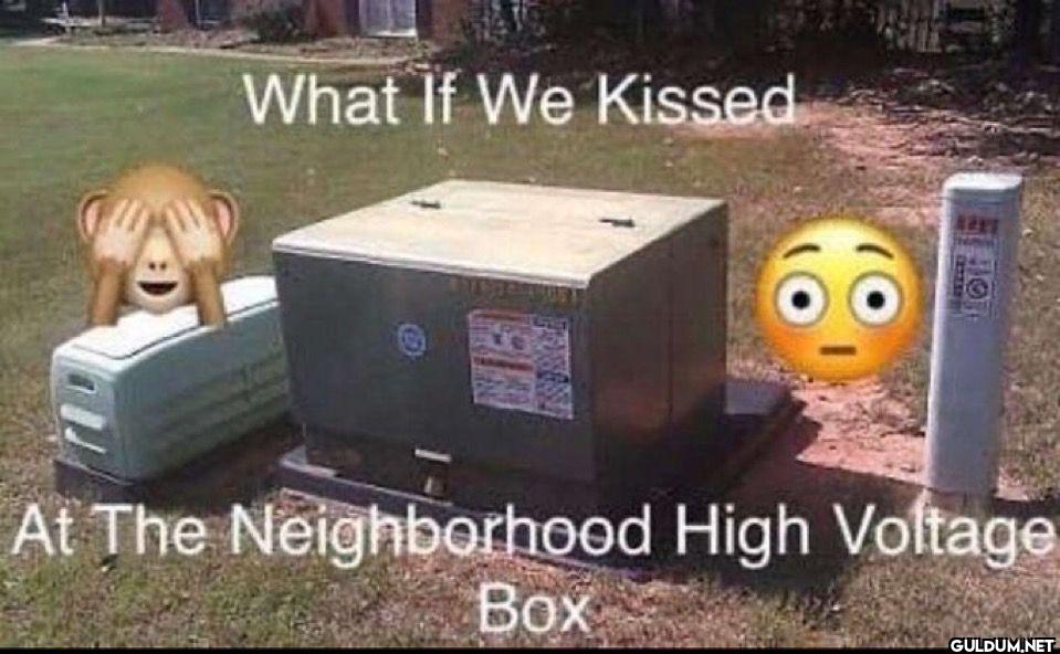 What If We Kissed At The...