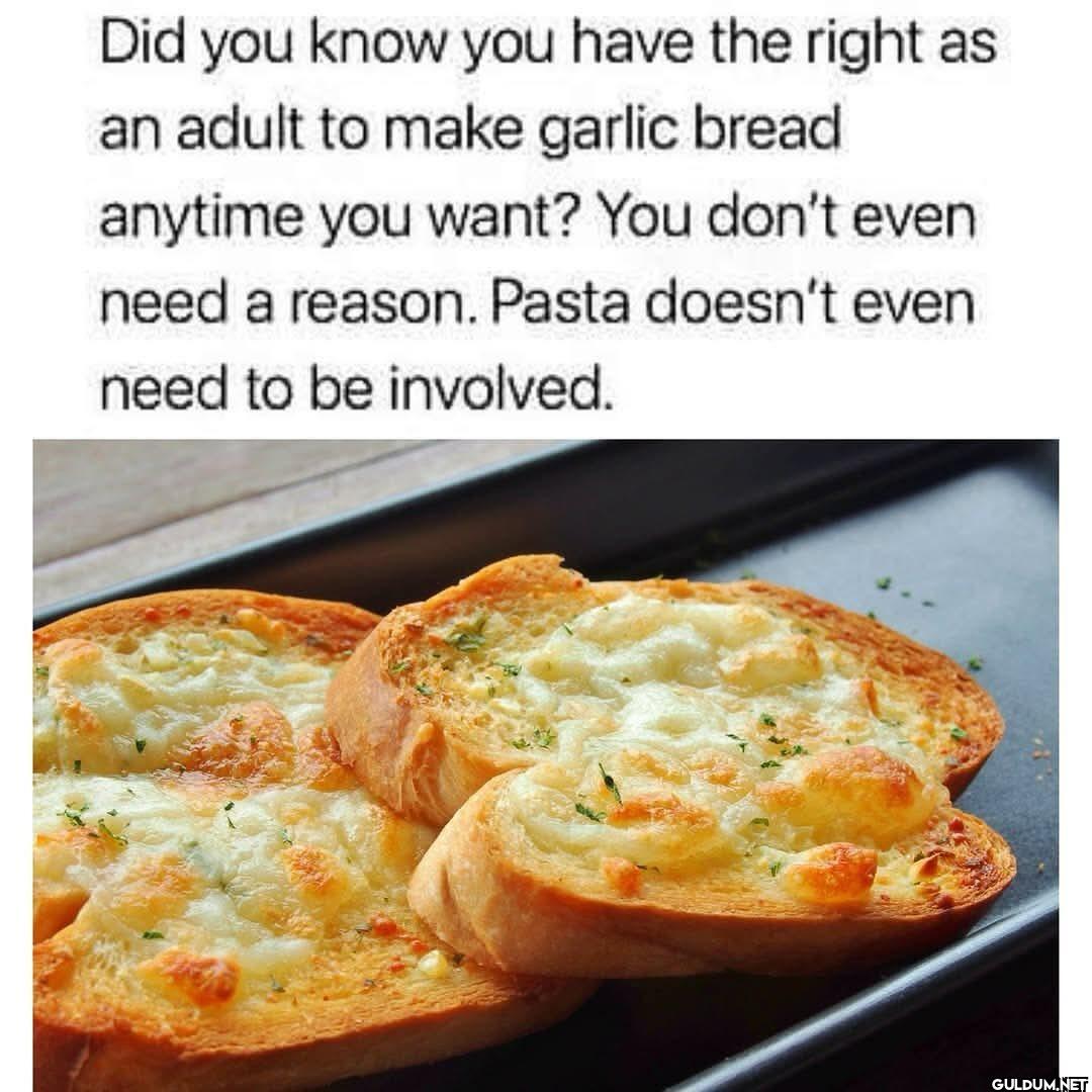 Did you know you have the...
